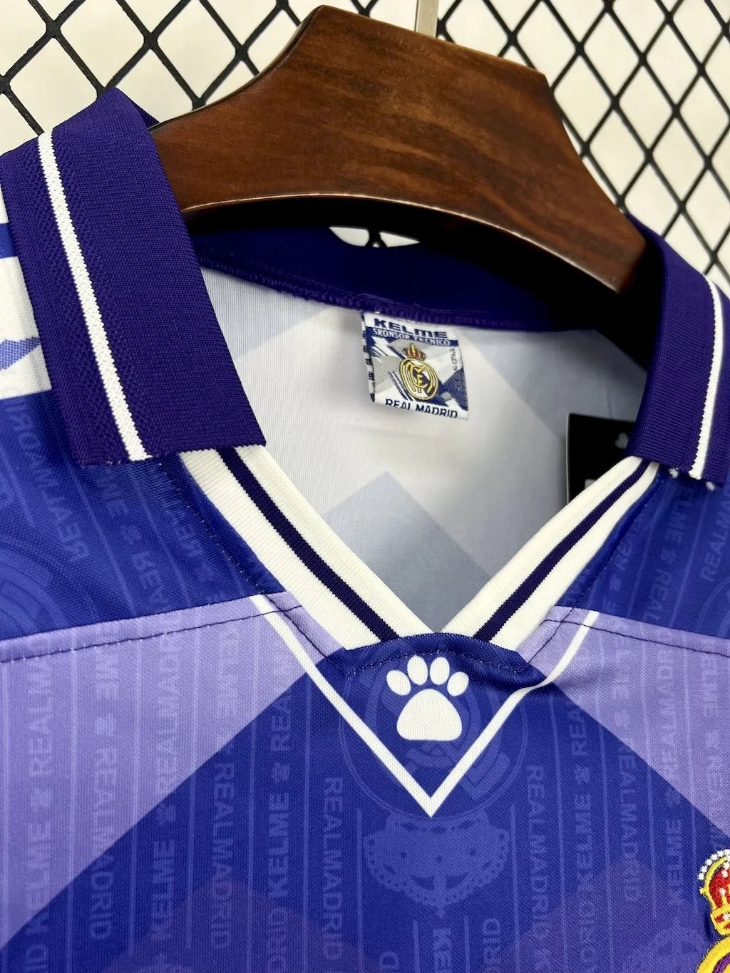 1996/1997 Retro Real Madrid Away Soccer Football Shirt