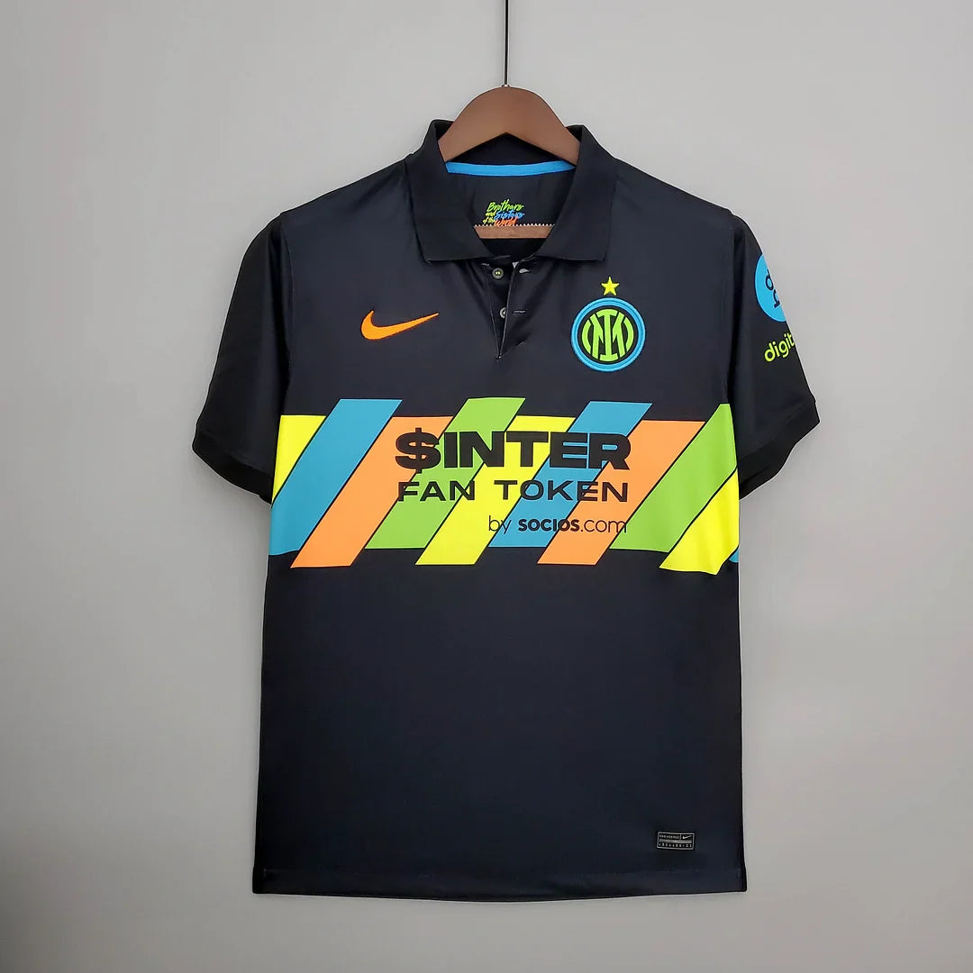 2021/2022 Retro Internazionale Milan Third Away Football Shirt