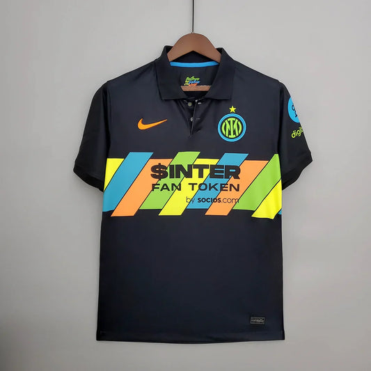 2021/2022 Retro Internazionale Milan Third Away Football Shirt