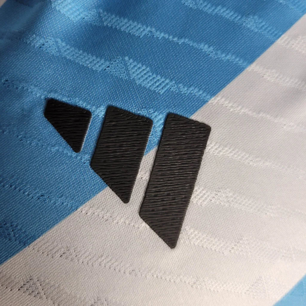 2022 FIFA World Cup Argentina National Team Home Football Shirt - Player Version