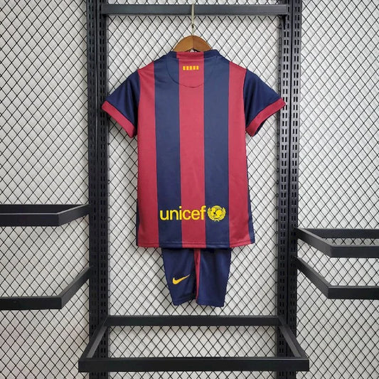 2014/2015 Retro Barcelona Home Football Shirt Kids Size