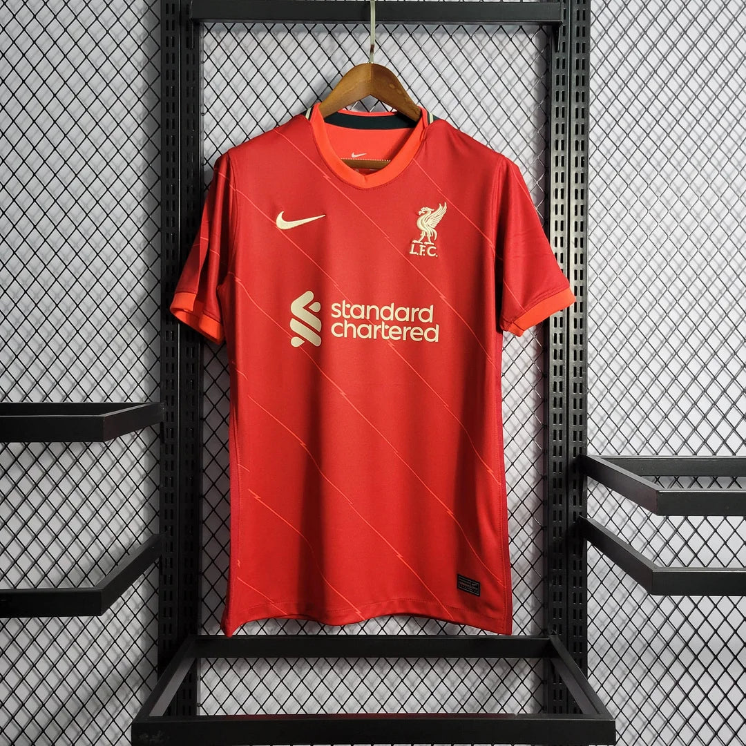 2021/2022 Retro Liverpool Home Football Shirt