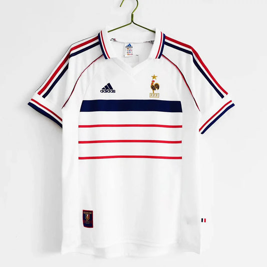 1998 Retro France Away Football Shirt