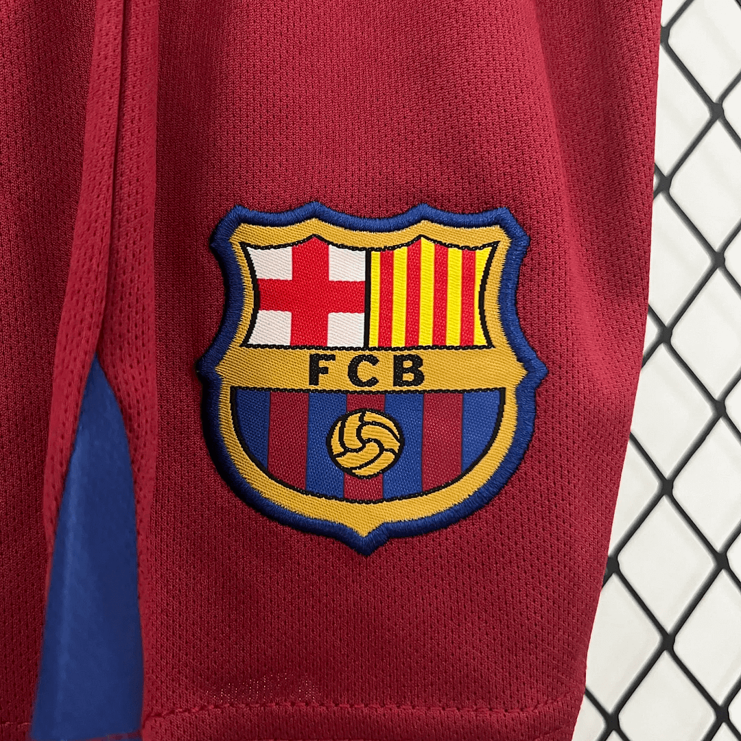 2005/2006 Retro Barcelona Home Football Shirt Kids Size