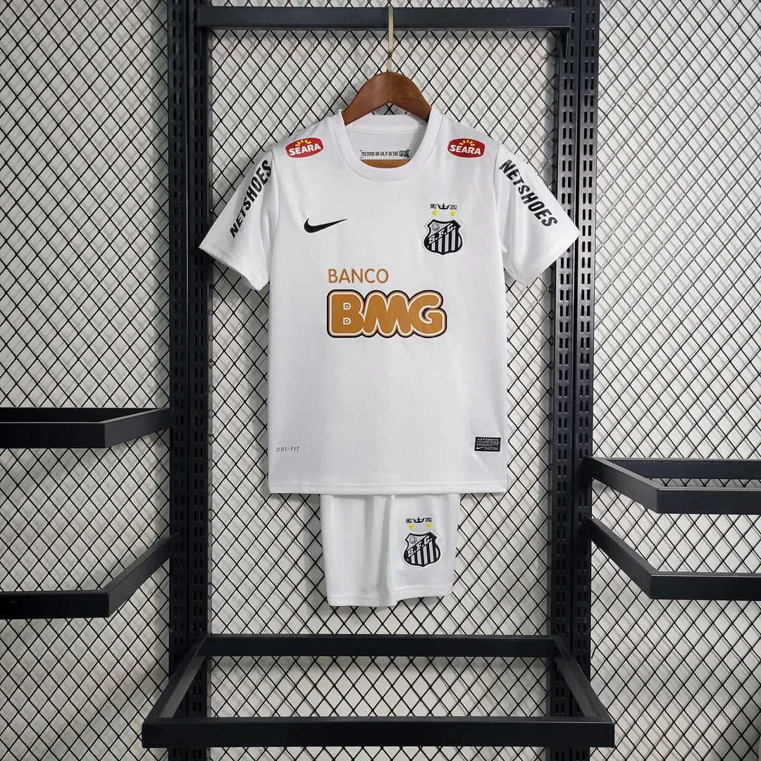 2011/2012 Retro Santos Home Football Shirt Kids Size
