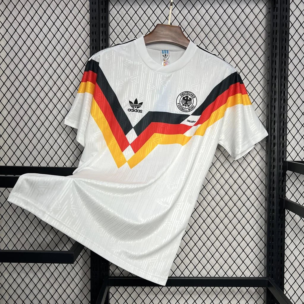 1990 Retro Germany Home Football Shirt