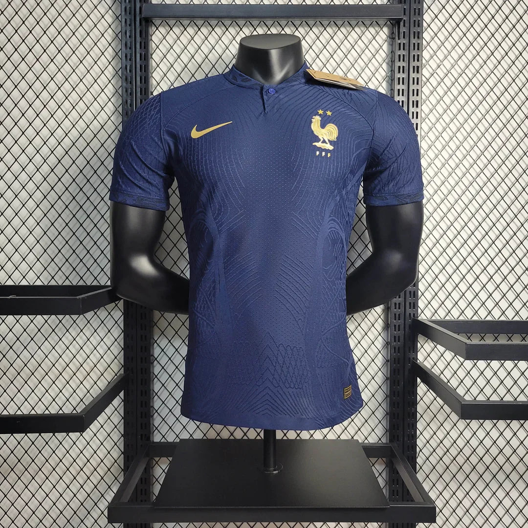 2022 FIFA World Cup France Home Football Shirt - Player Version