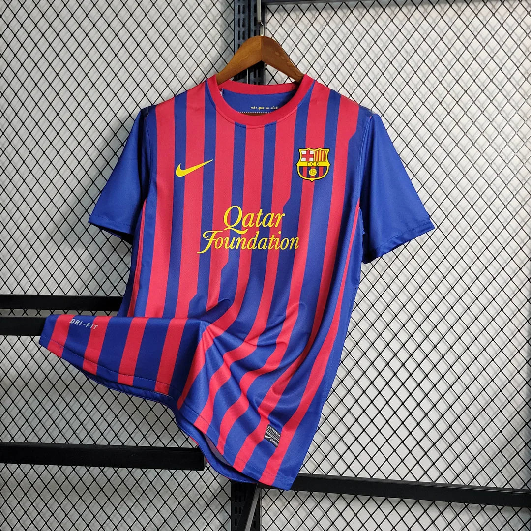 2011/2012 Retro Barcelona Home Football Shirt
