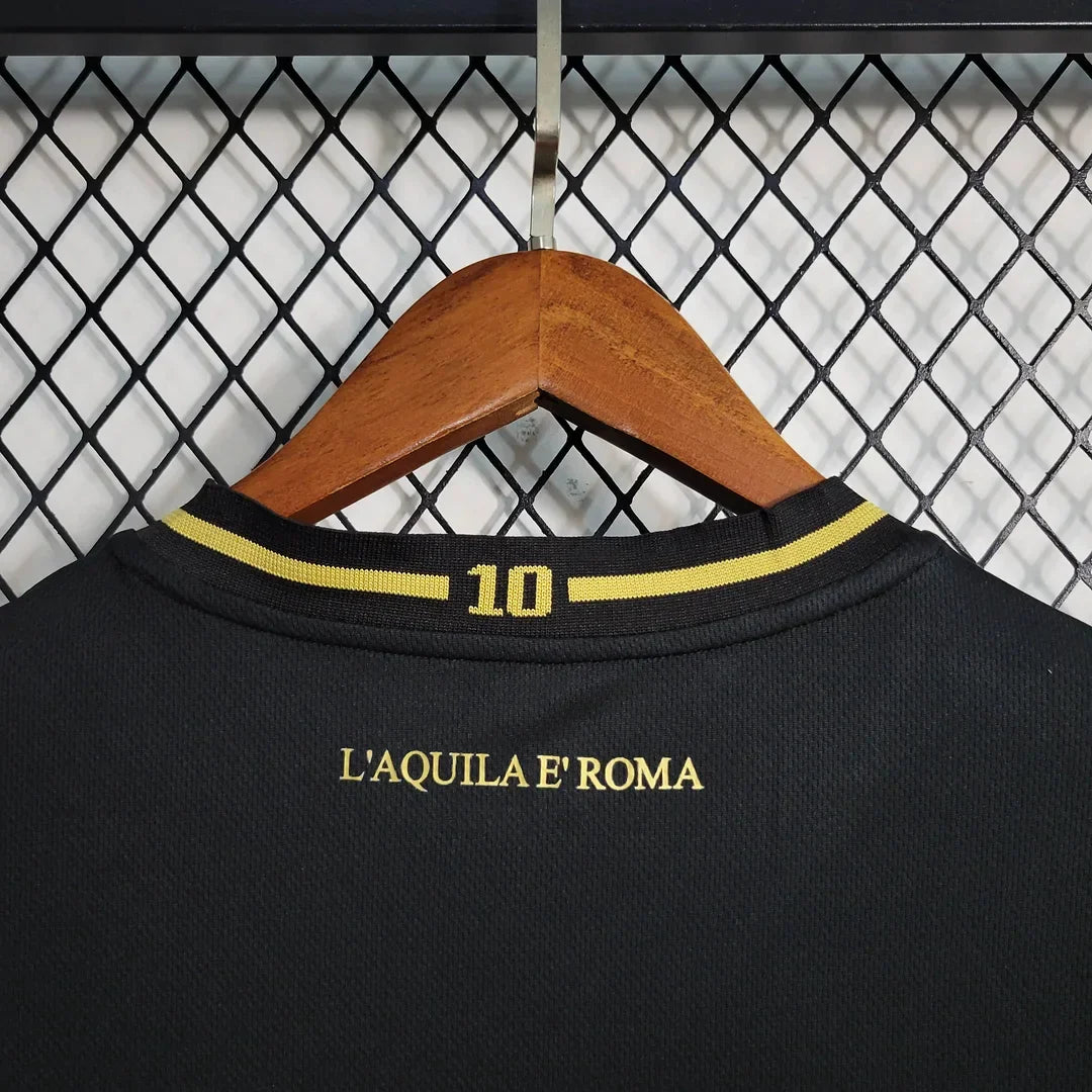 2023 Lazio 10th Anniversary Edition Black Football Shirt