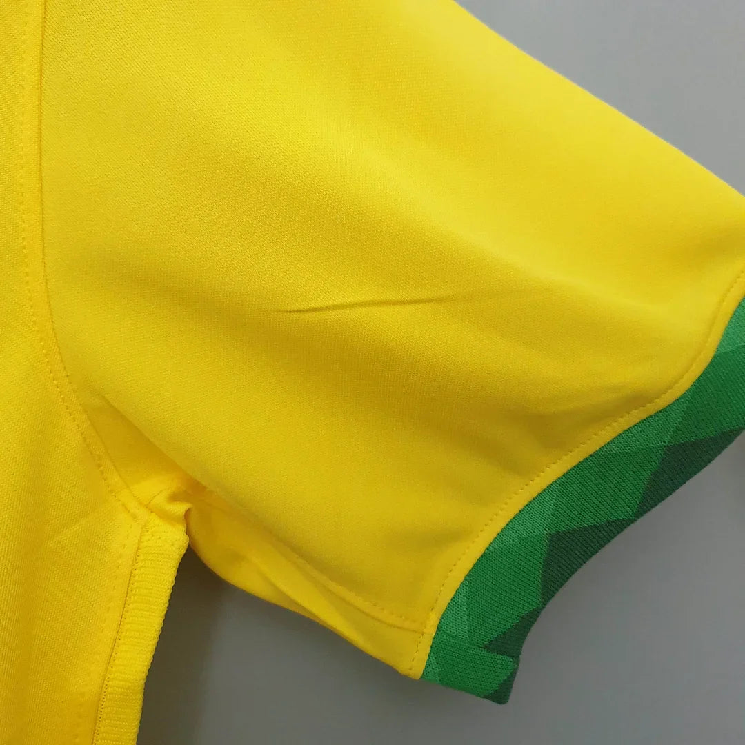 2020 Retro Brazil Home Football Shirt