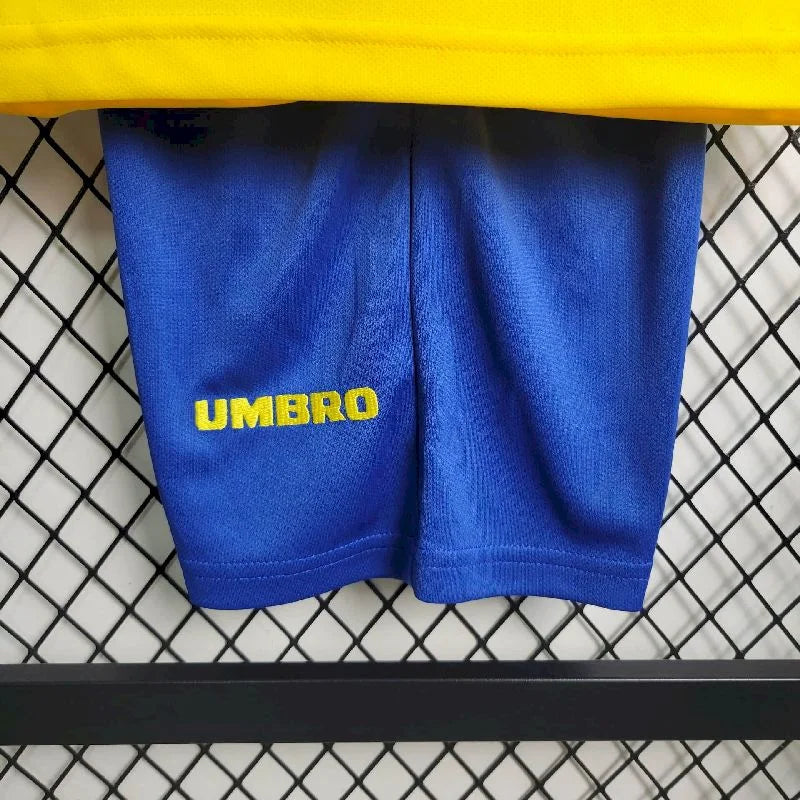 1994 Retro Brazil Home Football Shirt Kids Size