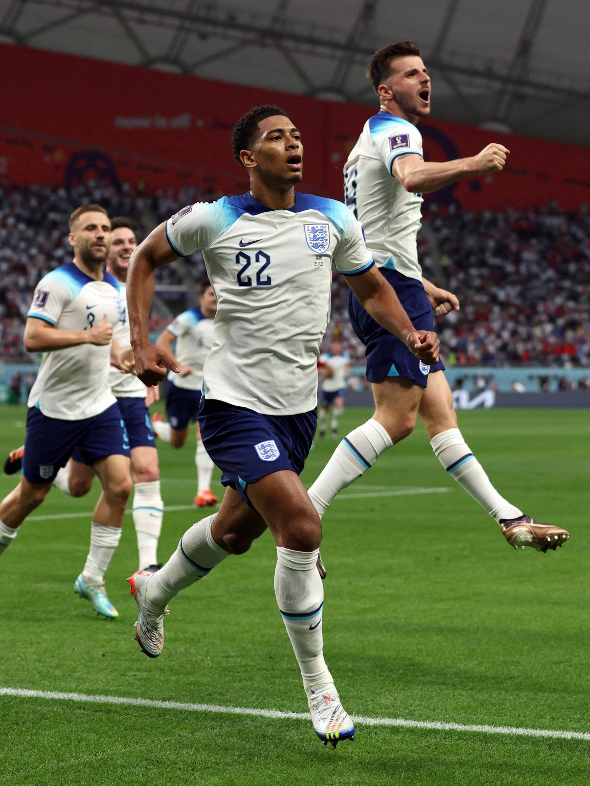 2022 FIFA World Cup England Home Football Shirt