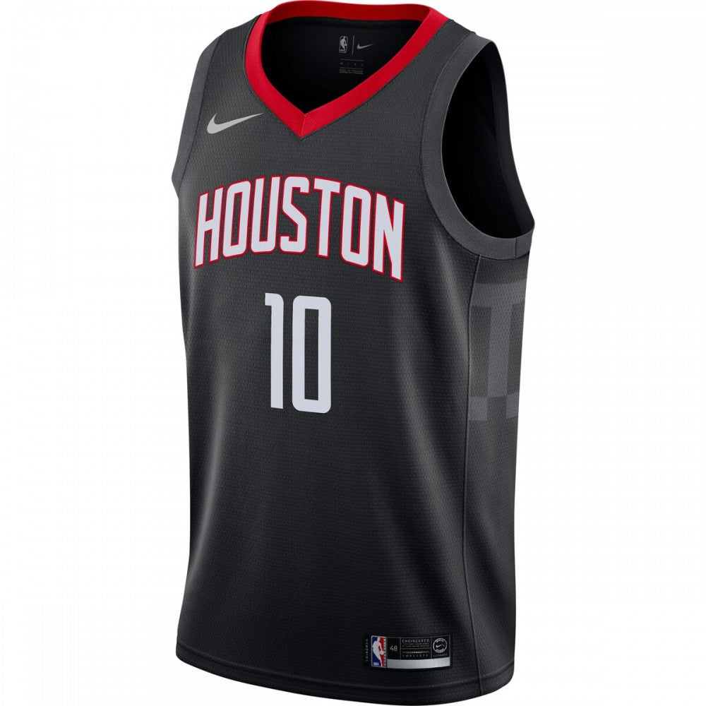 Houston Rockets Nike Swingman Custom Jersey Black - Statement Edition