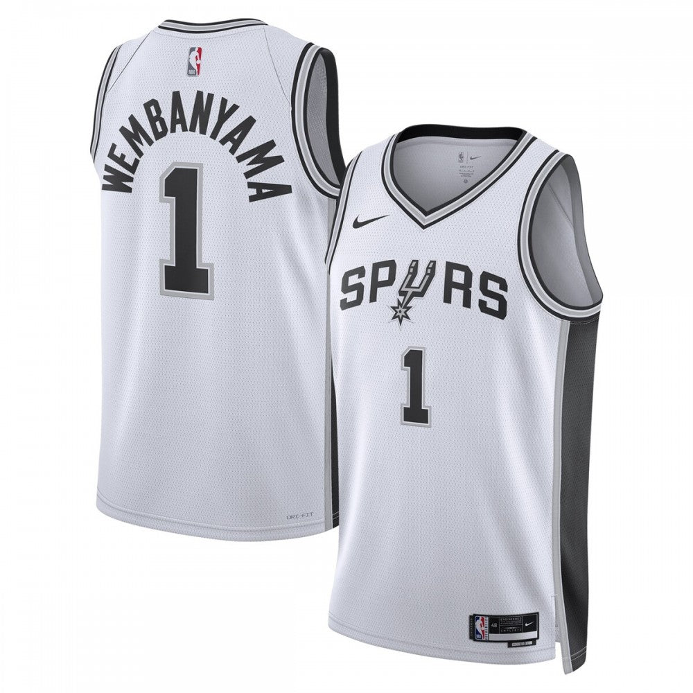 San Antonio Spurs Nike Unisex 2022/23 Swingman Custom Jersey White - Association Edition